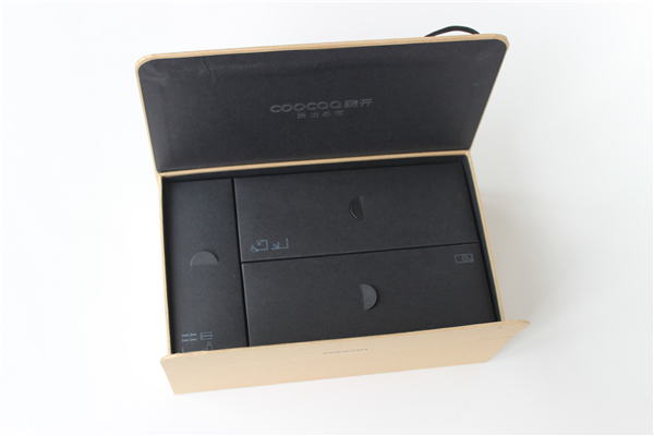 創(chuàng)維酷開(kāi)牛皮紙書(shū)型盒包裝